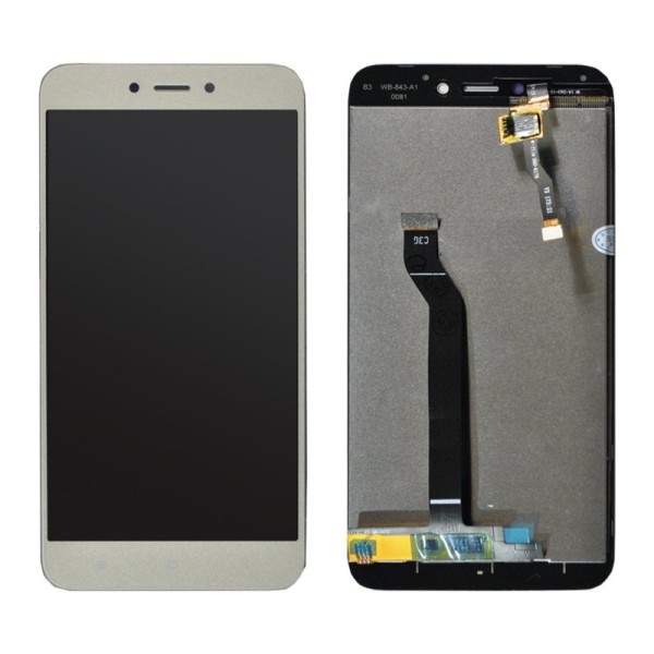 Xiaomi Redmi 5A (MCG3B, MCI3B) дисплей (экран) и сенсор (тачскрин) золотой Без рамки