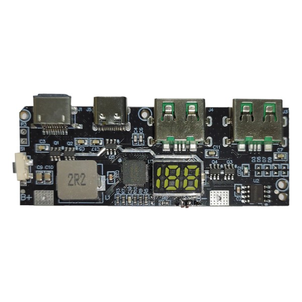 SW6208 2×USB-A 1×USB-C 1×MicroUSB 1×Lightning (25W) плата для Power Bank