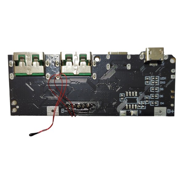 SW6208 2×USB-A 1×USB-C 1×MicroUSB 1×Lightning (25W) плата для Power Bank