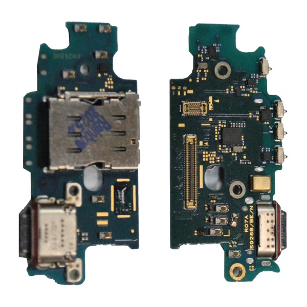 Samsung Galaxy S24 Plus SM-S926 нижняя плата с разъёмом зарядки, наушников и микрофоном Original