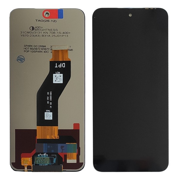 Infinix Hot 60i (X6728, X6728B) дисплей (екран) та сенсор (тачскрін)