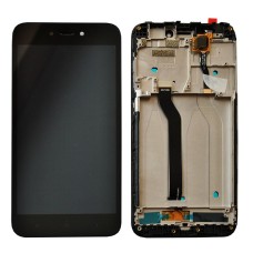 Xiaomi Redmi 5A (MCG3B, MCI3B) дисплей (экран) и сенсор (тачскрин) черный На рамке