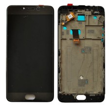 Meizu M3 Note (L681H) дисплей (экран) и сенсор (тачскрин) черный На рамке