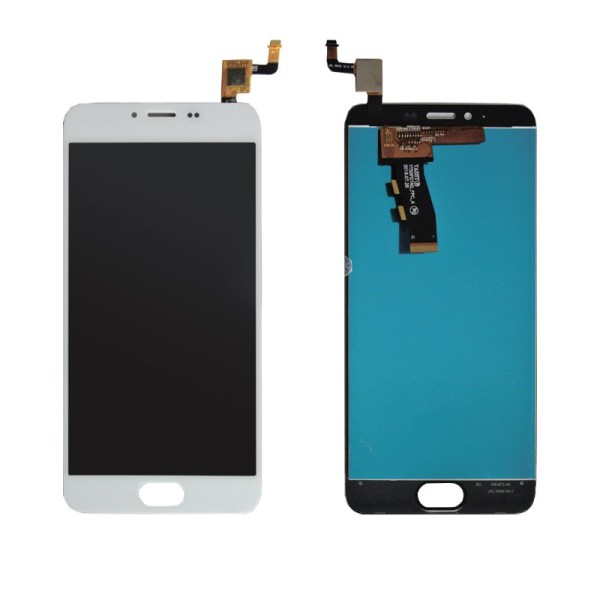 Meizu M5 mini дисплей (экран) и сенсор (тачскрин) белый 