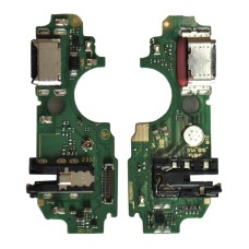 ZTE Blade A34 нижняя плата с разъёмом зарядки, наушников и микрофоном