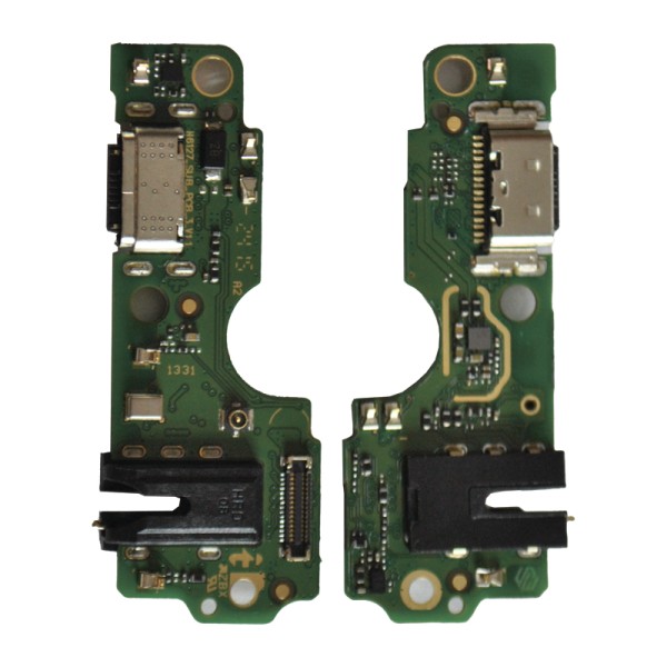 Infinix Hot 30i NFC (X669, X669C, X669D) нижняя плата с разъёмом зарядки, наушников и микрофоном