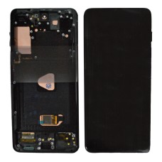 Samsung Galaxy S21 Plus (SM-G996) дисплей (экран) и сенсор (тачскрин) OLED черная рамка 