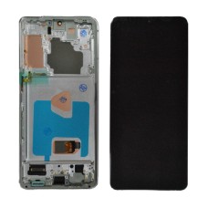 Samsung Galaxy S21 Plus (SM-G996) дисплей (экран) и сенсор (тачскрин) OLED серая рамка 