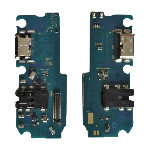 Samsung Galaxy A12 2021 SM-A127 нижняя плата с разъёмом зарядки и микрофоном