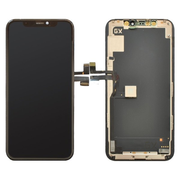 iPhone 11 Pro дисплей (екран) та сенсор (тачскрін) чорний Hard OLED GX 