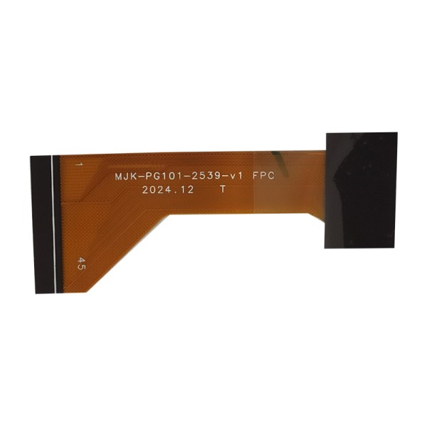 MJK-PG101-2539-V1 FPC сенсор (тачскрин) черный