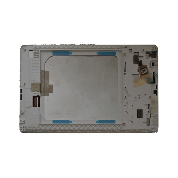 Lenovo Tab 3-850M дисплей (екран) та сенсор (тачскрін) білий на рамці