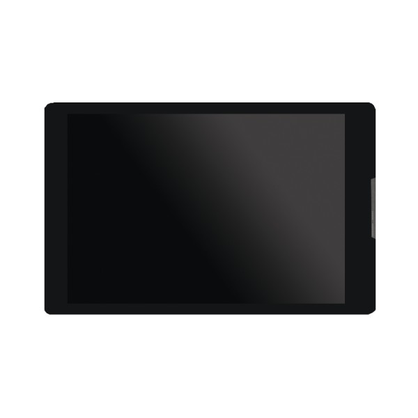 Lenovo Tab 3 850F дисплей (экран) и сенсор (тачскрин) черный на рамке