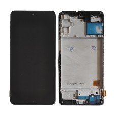Samsung Galaxy M31s SM-M317 дисплей (экран) и сенсор (тачскрин) OLED на рамке