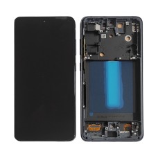 Samsung Galaxy S21 FE 5G SM-G990 дисплей (экран) и сенсор (тачскрин) OLED на рамке