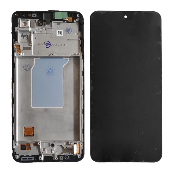 Samsung Galaxy A27 5G SM-A276 GH82-39944A дисплей (экран) и сенсор (тачскрин) Amoled на рамке