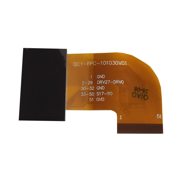 QCY-FPC-101030V01 сенсор (тачскрин) черный
