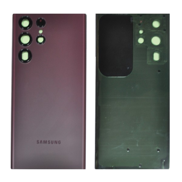 Samsung Galaxy S22 Ultra 5G SM-S908 задняя крышка корпуса Red 