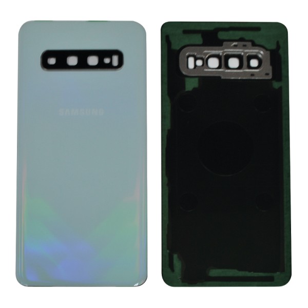 Samsung Galaxy S10 SM-G973 задняя крышка корпуса Prism White 