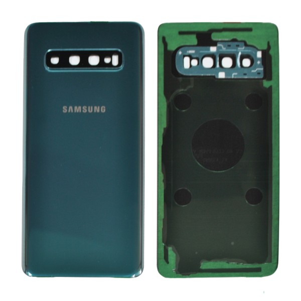 Samsung Galaxy S10 SM-G973 задняя крышка корпуса Prism Green 