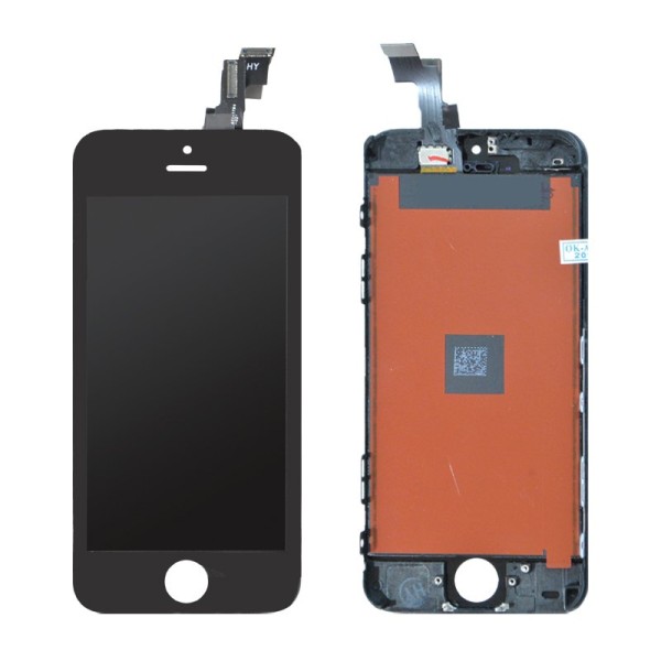 iPhone 5C дисплей (екран) та сенсор (тачскрін) чорний Tianma 