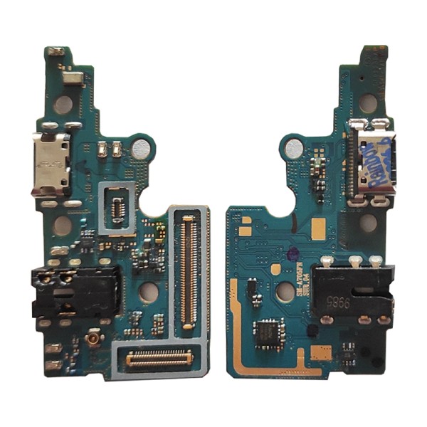 Samsung Galaxy A70 SM-A705 нижняя плата с разъёмом зарядки, наушников и микрофоном Original (PRC)