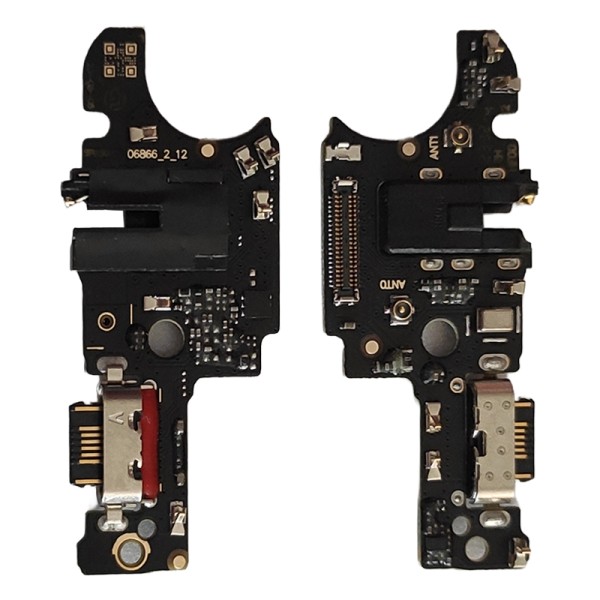 Motorola G55 XT2435, XT2435-2 нижняя плата с разъёмом зарядки, наушников и микрофоном Original (PRC)