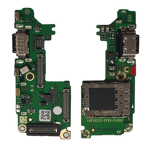 Infinix GT 30 Pro X6873 нижняя плата с разъёмом зарядки и микрофоном