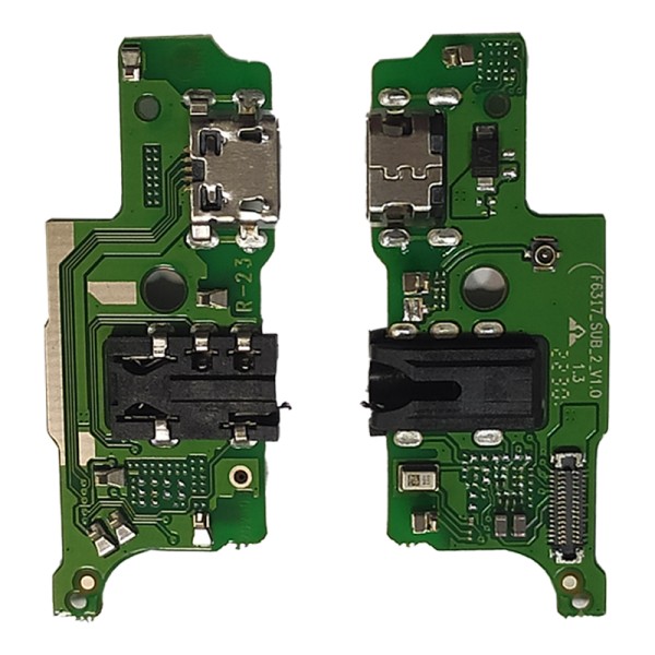 Infinix Hot 10i нижняя плата с разъёмом зарядки и микрофоном