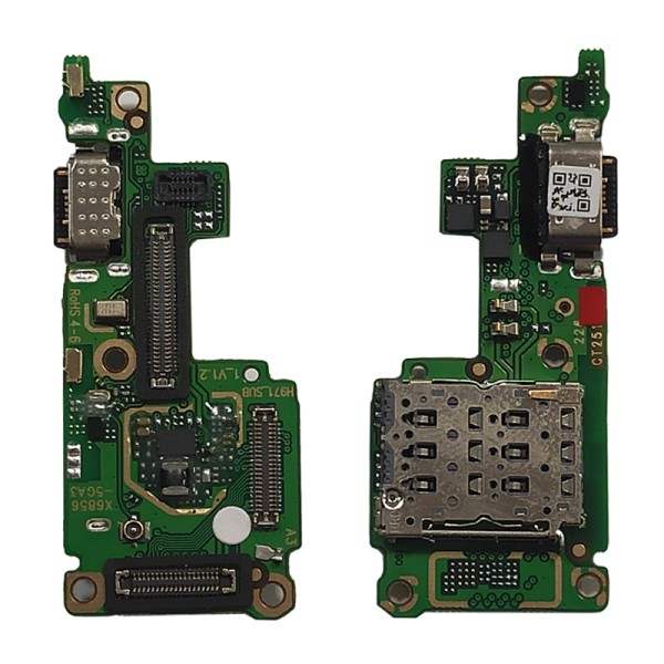 Infinix Note 50 Pro Plus нижняя плата с разъёмом зарядки и микрофоном