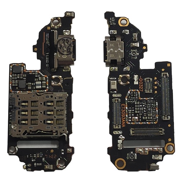 Vivo V29 нижняя плата с разъёмом зарядки и микрофоном