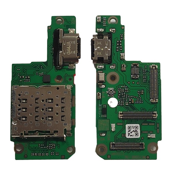 Vivo V40 Lite 5G нижняя плата с разъёмом зарядки и микрофоном