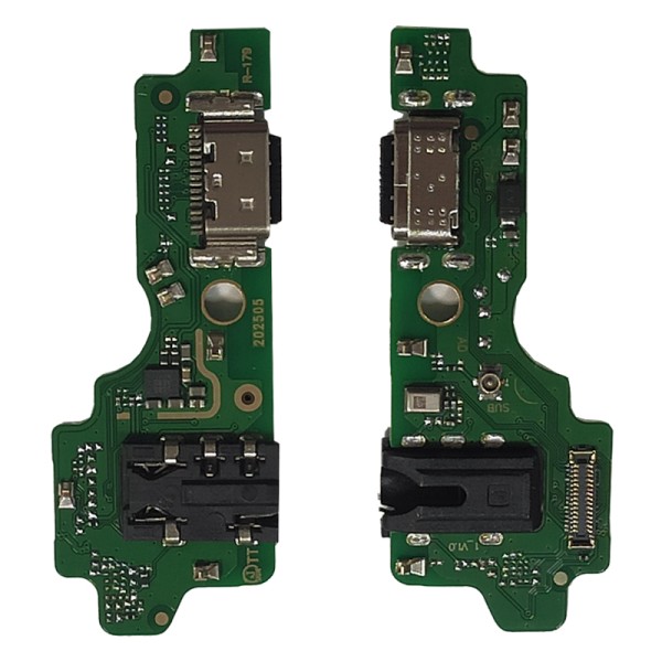 Tecno Spark 30 4G KL6 нижняя плата с разъёмом зарядки и микрофоном