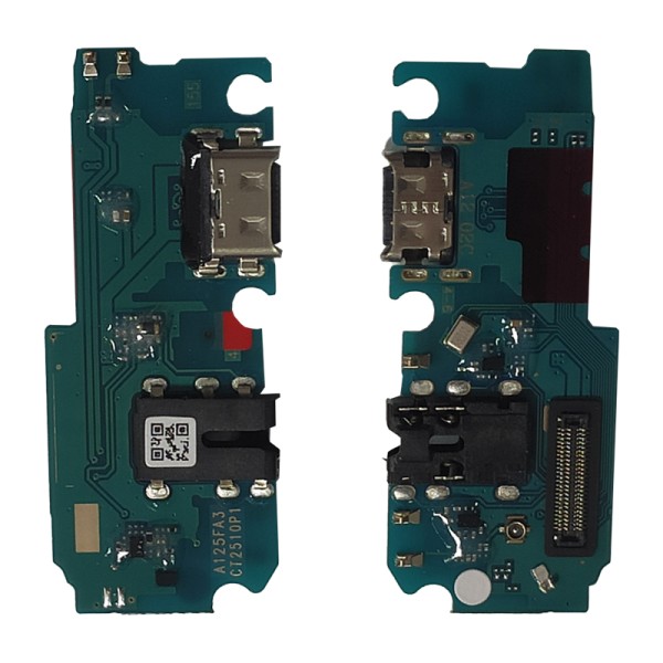 Samsung Galaxy A12 SM-A125 нижняя плата с разъёмом зарядки, наушников и микрофоном