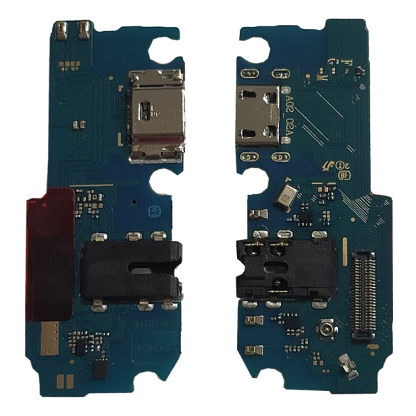 Samsung Galaxy A02 SM-A022 нижняя плата с разъёмом зарядки и микрофоном Original (PRC)