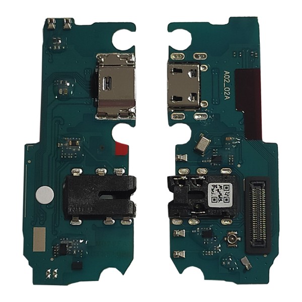 Samsung Galaxy A02 SM-A022 нижняя плата с разъёмом зарядки и микрофоном High Copy