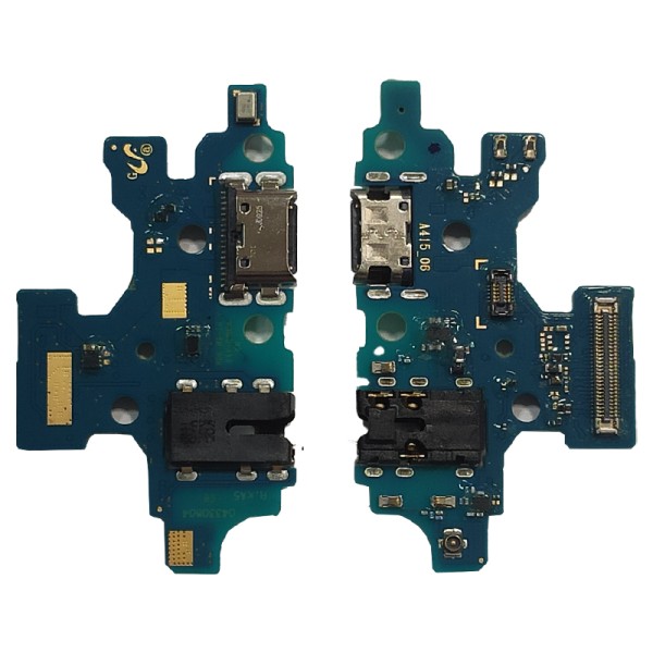 Samsung Galaxy A41 SM-A415 нижня плата з роз`ємом зарядки та мікрофоном