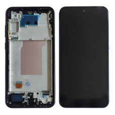 Samsung Galaxy A35 SM-A356 дисплей (экран) и сенсор (тачскрин) черный на рамке Incell TFT