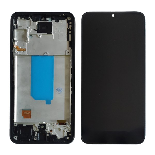 Samsung Galaxy A34 SM-A346 дисплей (экран) и сенсор (тачскрин) Incell TFT на рамке