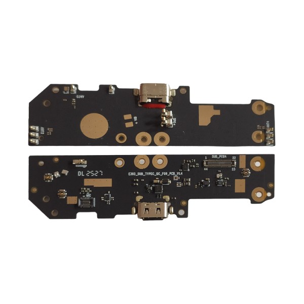 Fossibot F109 нижняя плата с разъёмом зарядки и микрофоном