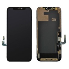 iPhone 12 Pro дисплей (экран) и сенсор (тачскрин) черный Hard OLED GX 