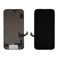 iPhone 15 дисплей (екран) та сенсор (тачскрін) чорний Retina OLED