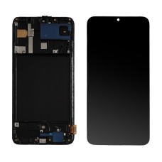 Samsung Galaxy A70 SM-A705 дисплей (экран) и сенсор (тачскрин) OLED на рамке Small glass