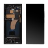 Samsung Galaxy S23 Ultra SM-S918 дисплей (экран) и сенсор (тачскрин) OLED Phantom black рамка