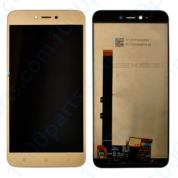Xiaomi Redmi Note 5A (MDI6S) дисплей (экран) и сенсор (тачскрин) золотой 