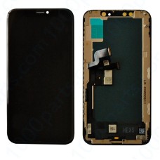 iPhone XS дисплей (экран) и сенсор (тачскрин) черный Hard OLED GX 