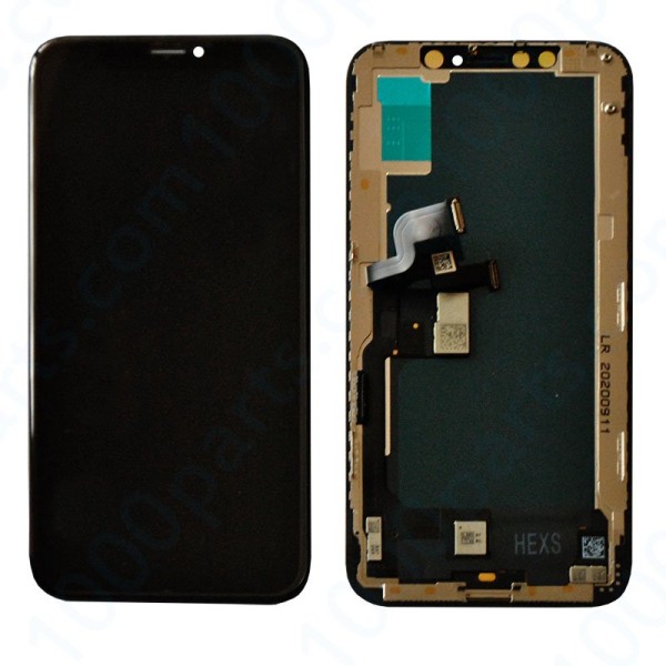 iPhone XS дисплей (екран) та сенсор (тачскрін) чорний Hard OLED GX 