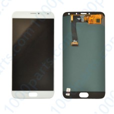 Meizu MX5 (M575) дисплей (экран) и сенсор (тачскрин) белый 