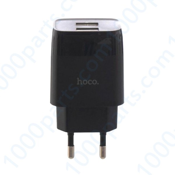 Зарядний пристрій (блок живлення) Hoco C73A Dual USB