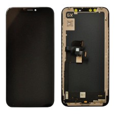 iPhone X дисплей (экран) и сенсор (тачскрин) черный Hard OLED GX 